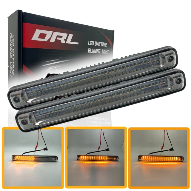DRL LIGHTS WITH Sequential Dynamic indicator turn signal blinkers For ...