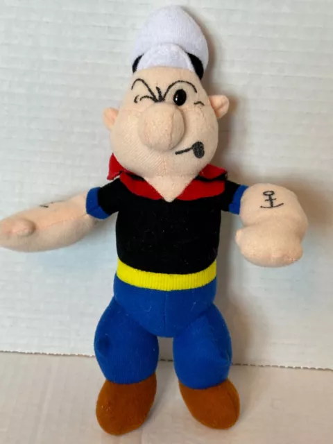 Popeye Vintage 9” Plush Doll Play by Play 1992 Stuffed Doll Toy