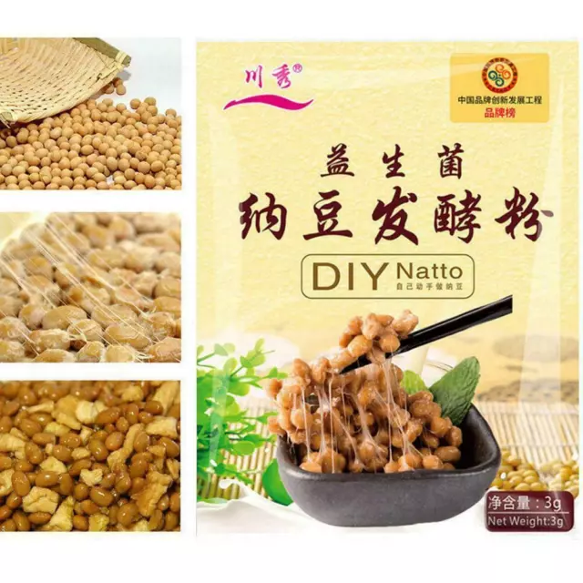 100% Soybean Natto Fermented Powder Freeze-Dried Fermented Food Hot B4