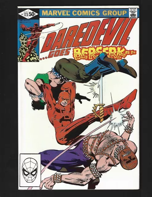 Daredevil #173 VFNM Frank Miller 1st Michael Reese Origin Becky Blake Gladiator