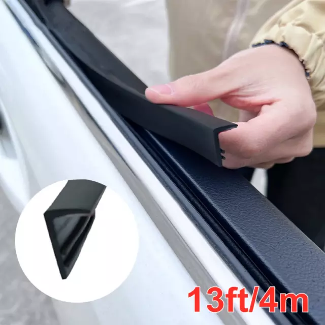 For Chevrolet 13ft V Shaped Car Side Window Trim Edge Mould Rubber Sealing Strip