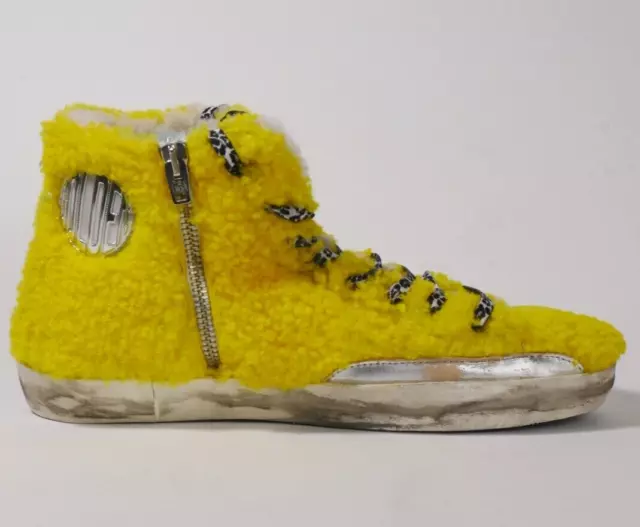 Golden Goose Francy Yellow Women's Sneakers Size US 9 EU 39 AUTHENTIC RRP $530