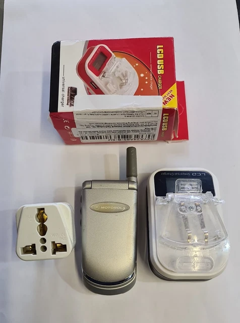 Téléphone GSM Motorola V50 « Hors Service » Vintage Batterie