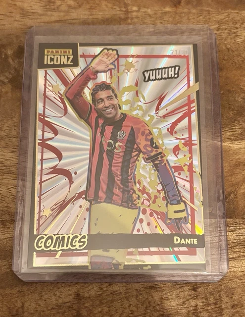 Carte Collection Adrenalyn OGCNice Signée DANTE - Football Ligue 1 - Carte à Collectionner