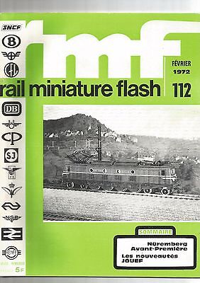 Magazine Train Loco RMF Rail miniature n°128 Chemin fer 1973 HO 3-1200 Guinot 
