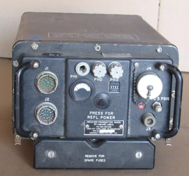 Rt-749/Arc(V) Uhf Transceiver P/O An/Arc-109(V) Uhf  Military Aircraft Radio Set