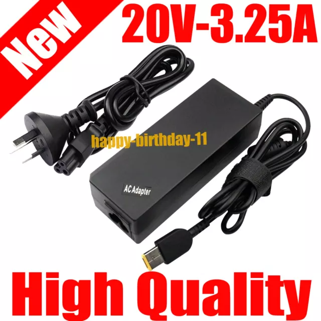 Laptop Charger 20V 45W 65W AC Adapter Power Cable for Lenovo S20-30 Notebook