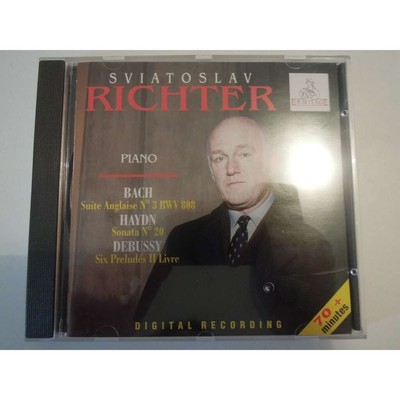 Suite Anglaises N.4 & 6/Sviatoslav Richter CD Bach Bach 