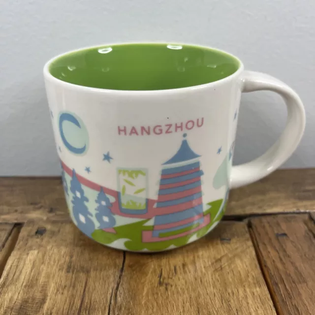 Starbucks City Mug Cup You are here Beijing Shanghai Chinese 414ml Mugs Travel