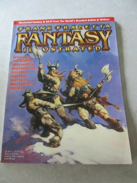 Frank Frazetta Fantasy Illustrated #5, Special Edition, March 1999, Nm!