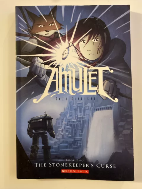 Amulet by Kazu Kibuishi #1,2,3,4,5,6,8 (Paperback Graphic Novels)