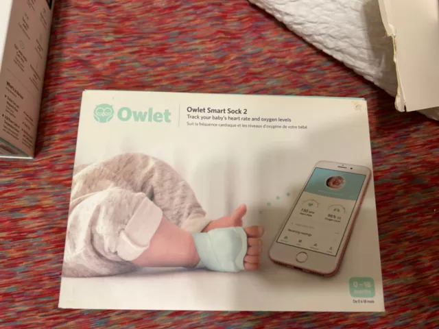 Owlet Monitor Duo Smart Sock Plus HD Video Camera