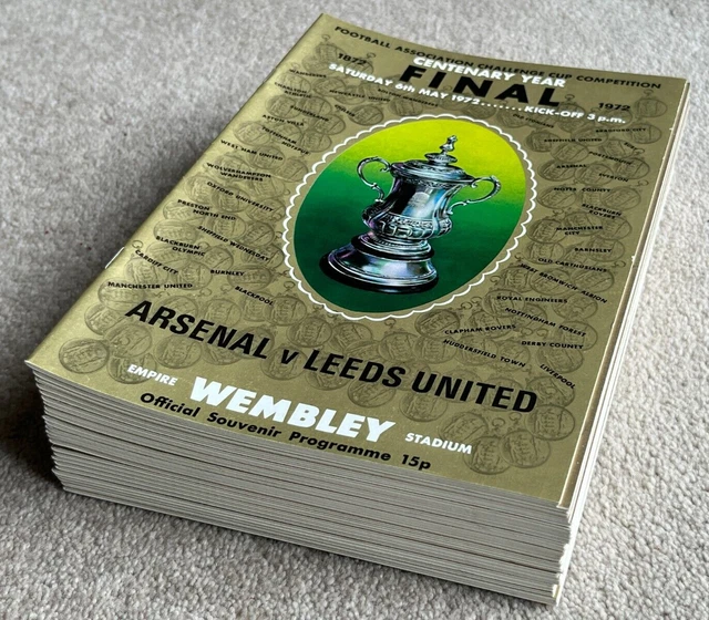 Programme Football Arsenal Vs Leeds United 1938/1939 - Collector Vintage, Bon état