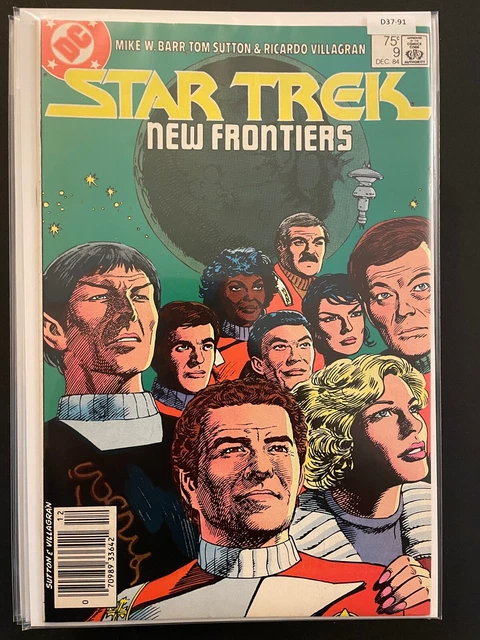Star Trek vol.3 #9 1984 Newsstand Edition High Grade 9.2 DC Comic D37-91