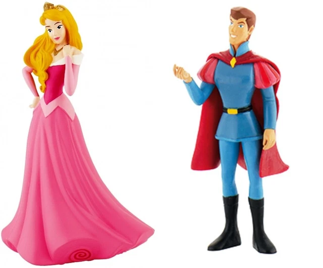Bully Land Mini Princess Sleeping Beauty - Dornröschen PVC Figur - Sammelfigur Aurora