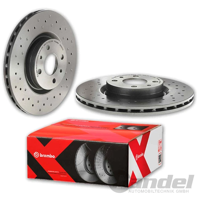 brembo GELOCHTE BREMSSCHEIBEN VORNE passend für ALFA 159 GIULIETTA SPIDER BRERA