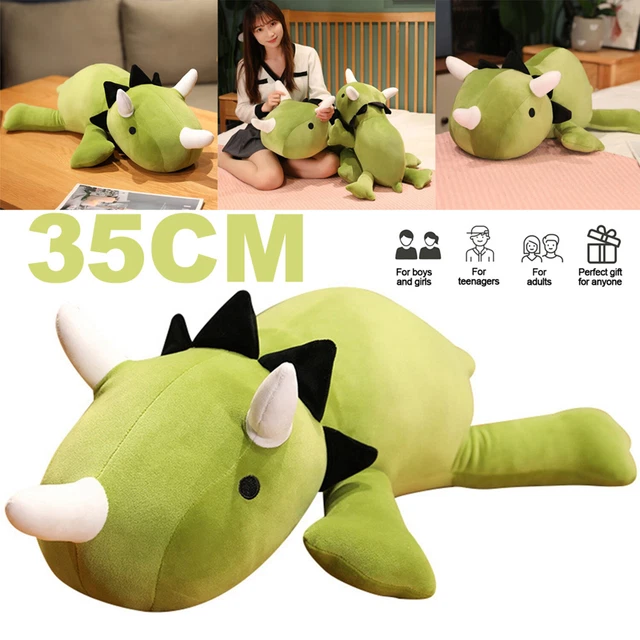 CUTE DINOSAUR WEIGHTED Stuffed Sleep Pillow Doll Lovely Soft Plush Toys ...