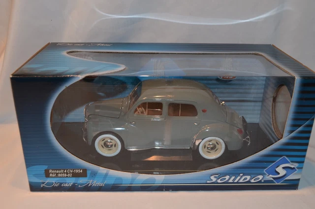 SOLIDO RENAULT 4CV 1954 1/17 EN BOITE G5