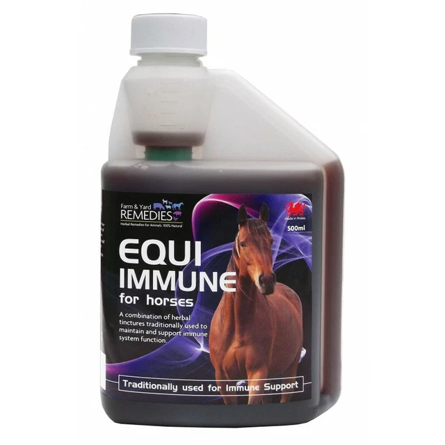 Phytopet granja y yarda Equi inmune 500ml para caballo y Pony anti bacteria salu