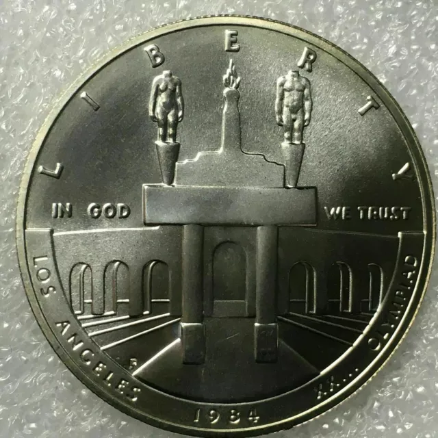 1984 P USA 🇺🇸 Silver 1 DOLLAR Coin, "1984 OLYMPIC GAMES GEM B.U. #8239