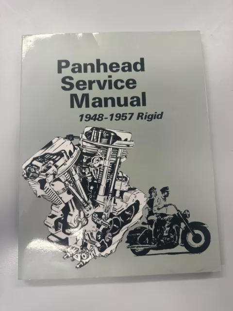 1948-1957  Harley Davidson  Pan Head Motorrad Service Manual Reparatur Handbuch