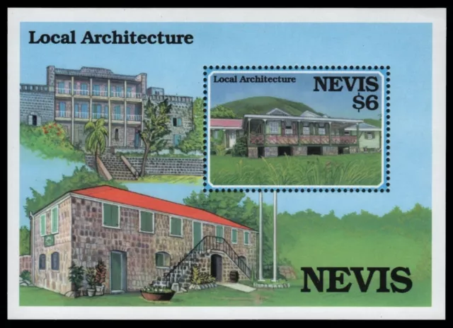 Nevis 1994 - Mi-Nr. Block 82 ** - MNH - Architektur