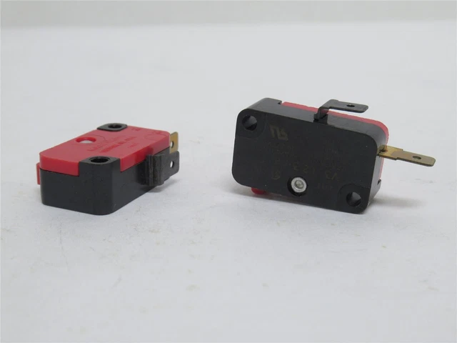 233177 New-No Box; Honeywell V3-123-D8 Lot-2; Basic Mini-Switches; 1/2A@125VDC