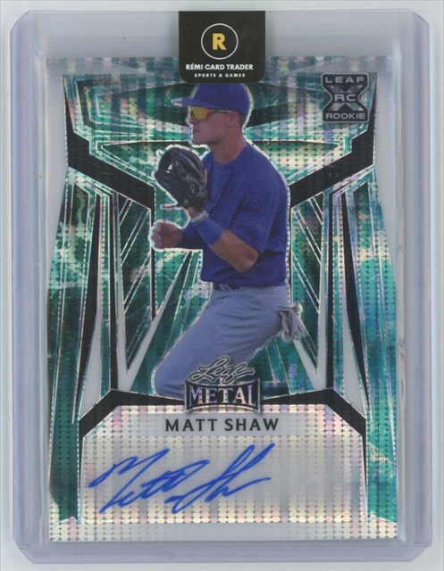 MATT SHAW 2024 Leaf Vivid Baseball 1x Case Break #27 $1.36 