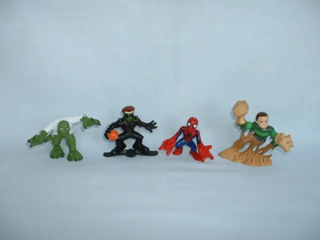 SPIDER-MAN MARVEL SUPER HERO SQUAD Action Figure Toys HASBRO/LIZARD/GREEN GOBLIN