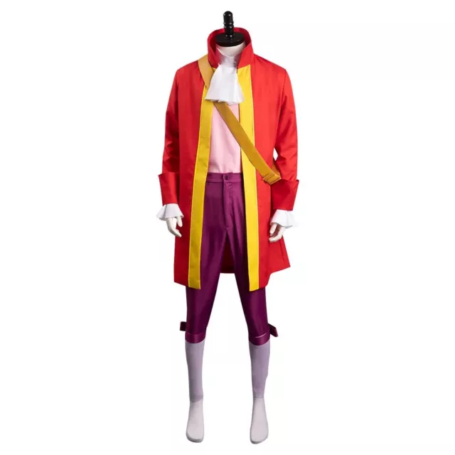Disney Men's Captain Hook Pirate Adult Costume Standard / XL Full