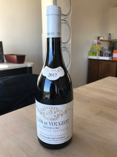 Clos de Vougeot Grand Cru Mongeard Mugneret 2017