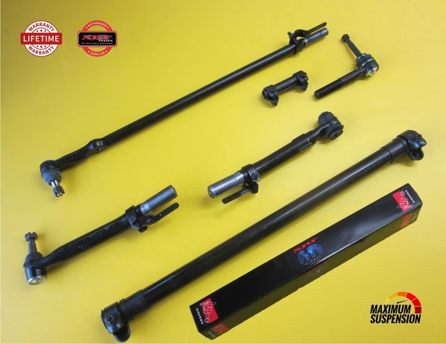 Steering KIT UPGRADE Inner Outer Tie Rod Drag Link Fits RAM 2500 3500