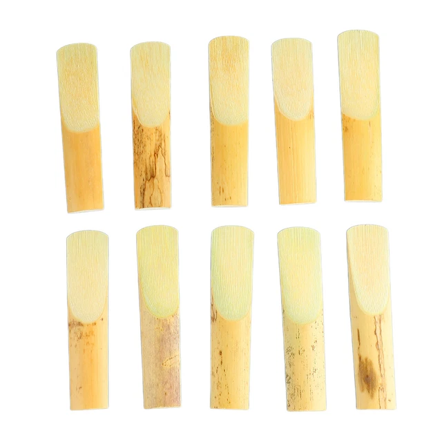 (Taille 3)10 Pièces Anches De Saxophone Alto Accessoire 'anche Traditionnel