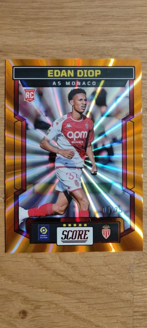 Carte Panini Score 2023 - AS Monaco - Carte Foot Ligue 1 - Très Bon état