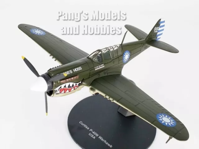 P-40 P-40N Warhawk  "Boss's Hoss" AVG "Flying Tigers"  1/72 Scale Diecast Model