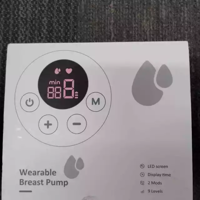 Rechargeable wearable breast pumps