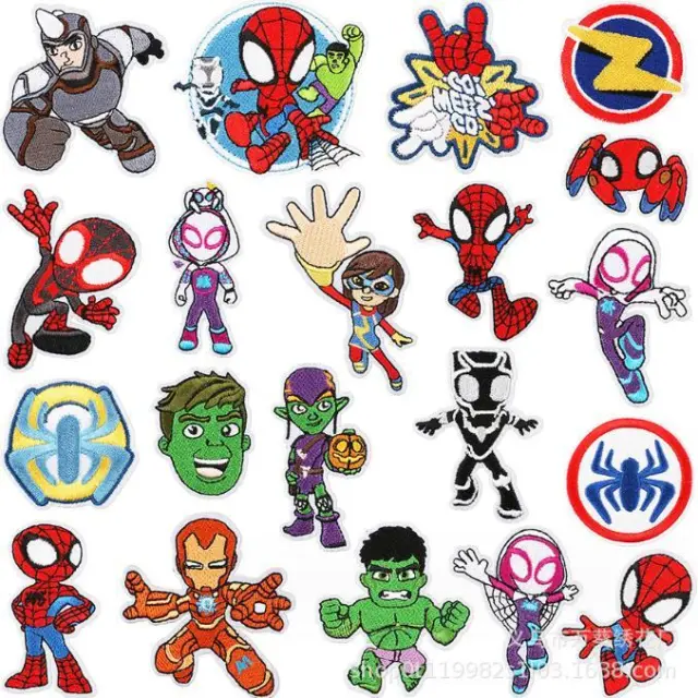 Spiderman Iron On Patch FOR SALE! - PicClick UK