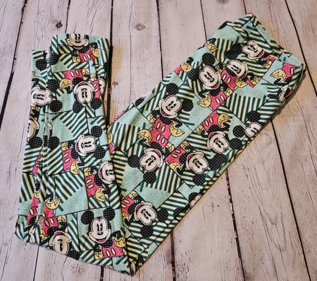 https://www.picclickimg.com/K80AAOSwAt5lbO6k/Lularoe-One-SIZE-OS-Leggings-Mickey-Mouse-Teal.webp