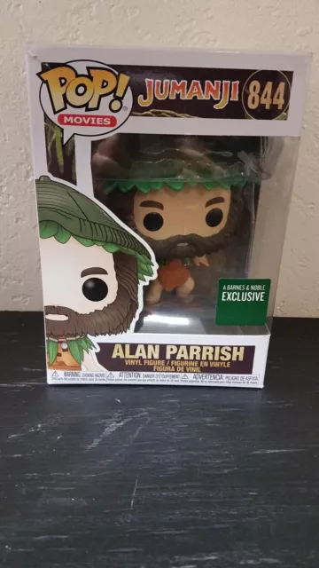 Funko Pop! Jumanji Alan Parrish #844 Barnes & Noble Exclusive VAULTED/RETIRED