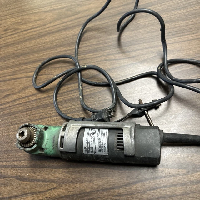 BLACK & DECKER Industrial Heavy Duty 1165 Shorty Drill 3/8" Type 100