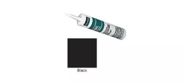 Dow 795 Silicone Structural Glazing Sealant - Black - Cartridge