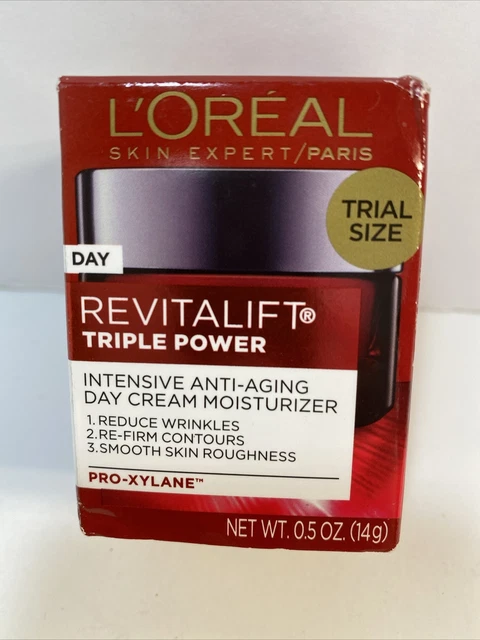 LOREAL REVITALIFT Triple Power Anti-Aging Moisturizer Trial 0.5 oz Pro Xylane