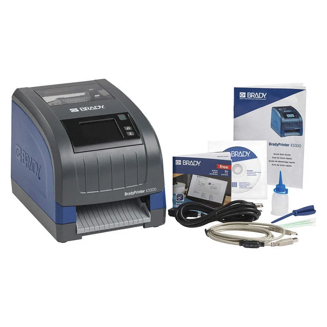 BRADY 149552 Desktop Label Printer,5 yr. Warranty