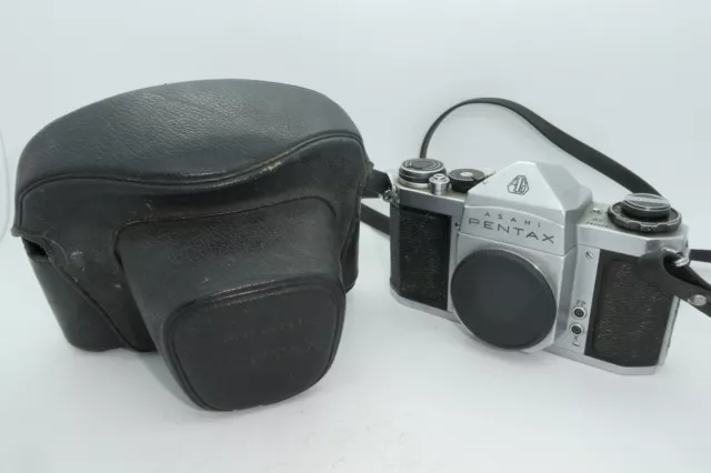 Asahi Pentax SV SLR Body + Case