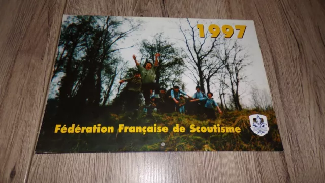 Calendrier Fédération Française de Scoutisme 1997 - Scouts