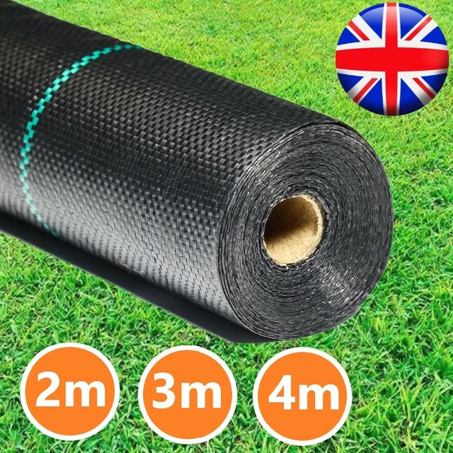 HEAVY DUTY WEED Control Fabric Barrier Ground Protect Sheet Landscape