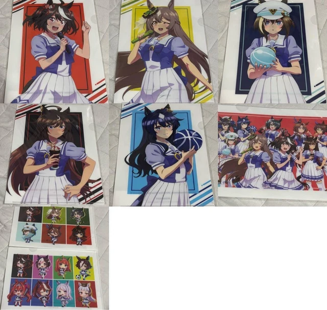 ROUND ONE LIMITED Uma Musume A4 Clear File Bulk Sold Set of 8 $257.93 ...