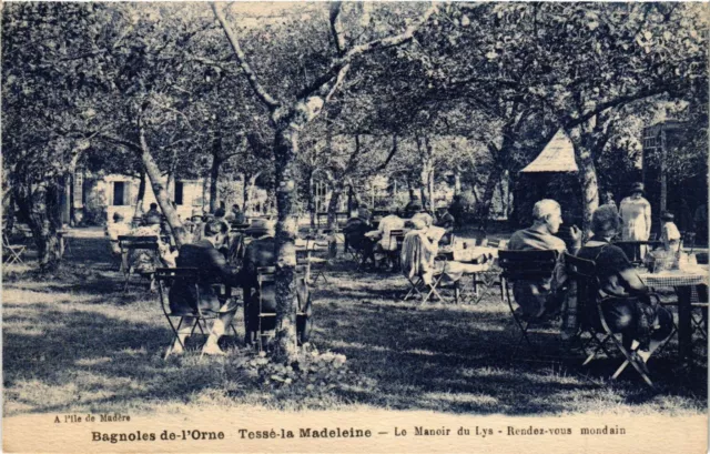 CPA BAGNOLES-de-l'ORNE - TESSÉ-la-MADELEINE - Manoir du Lys - Rendez (356223)
