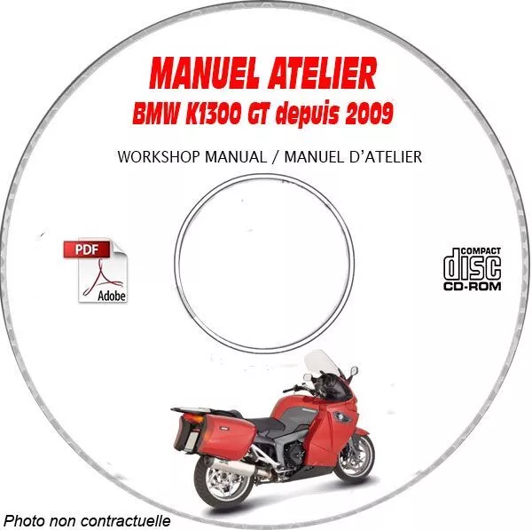 K1300 GT 09- Manuel Atelier CDROM BMW Expédition - --, Support - CD-ROM - DVD-R