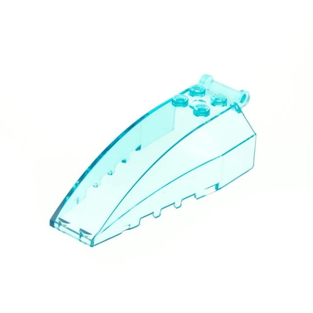 1x LEGO Windshield 8x4x2 Transparent Light Blue Window 38480 92579